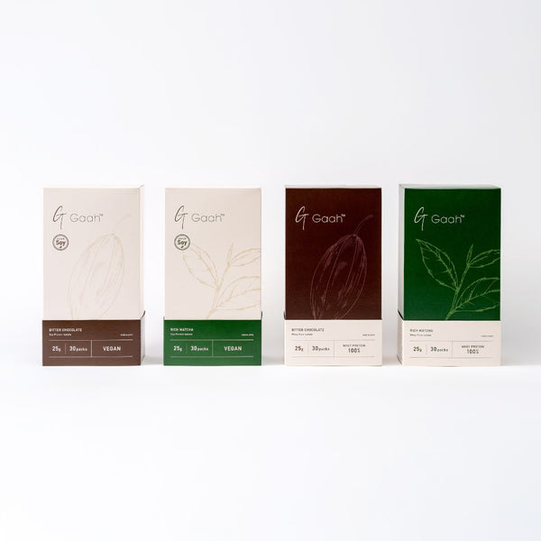 PROTEIN｜Whey / Soy｜Bitter Choco・Rich Matcha