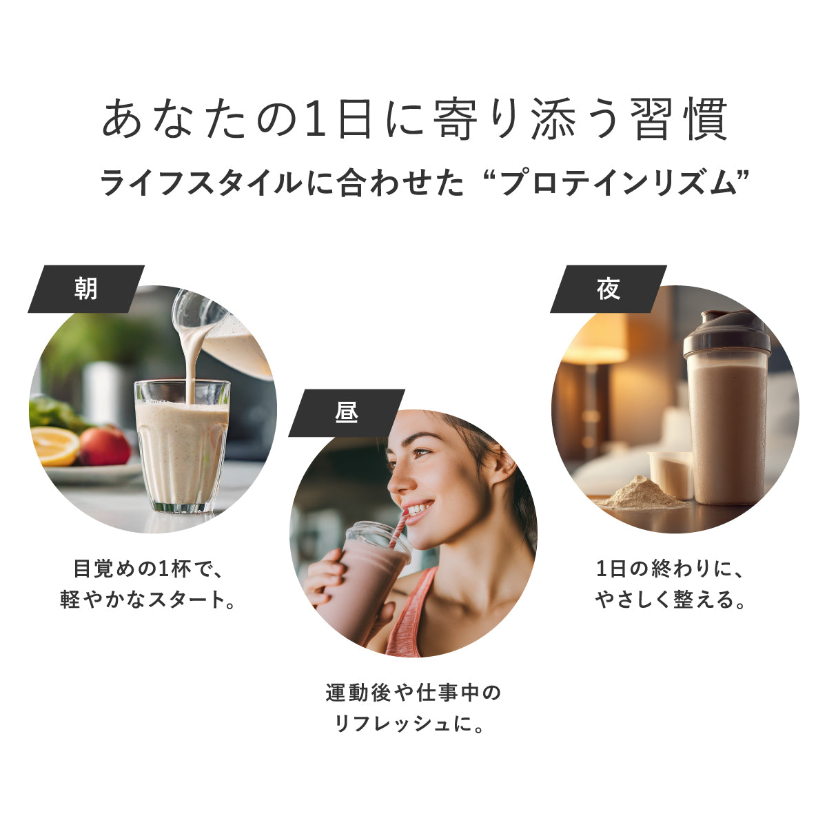 PROTEIN｜Whey / Soy｜Bitter Choco・Rich Matcha